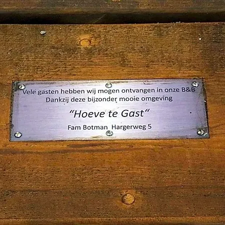 Bed and breakfast Hoeve Te Gast - Vakantieboerderij 3*